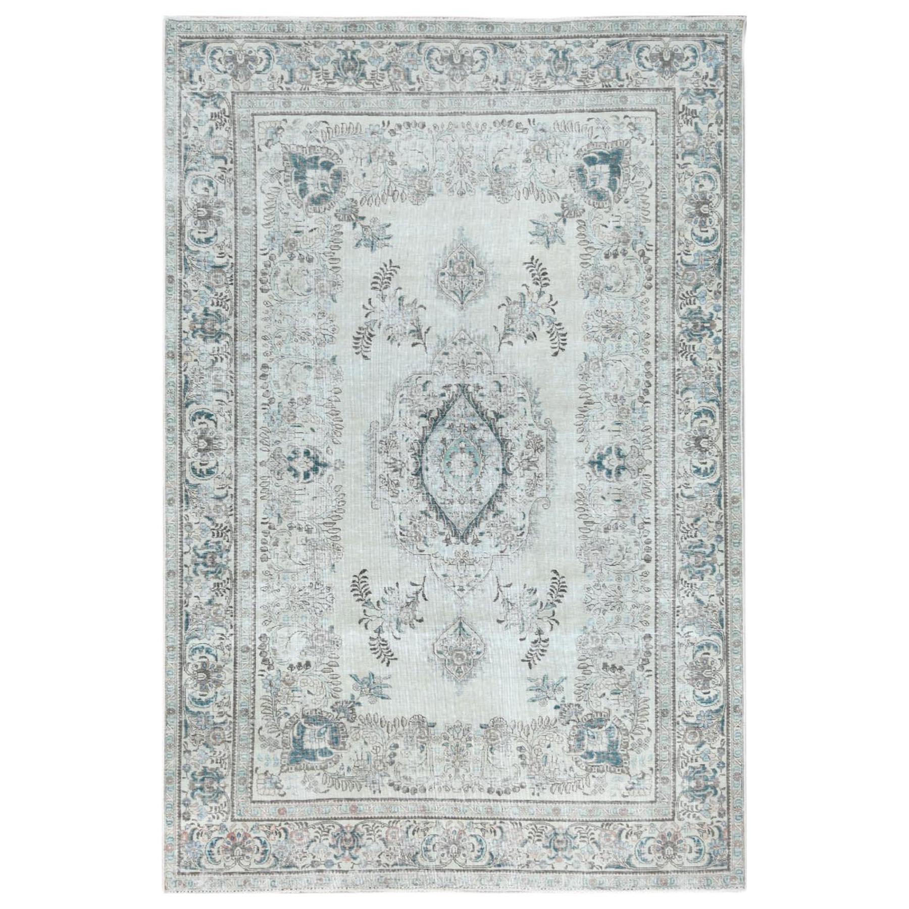 Overdyed & Vintage Rugs LUV729819